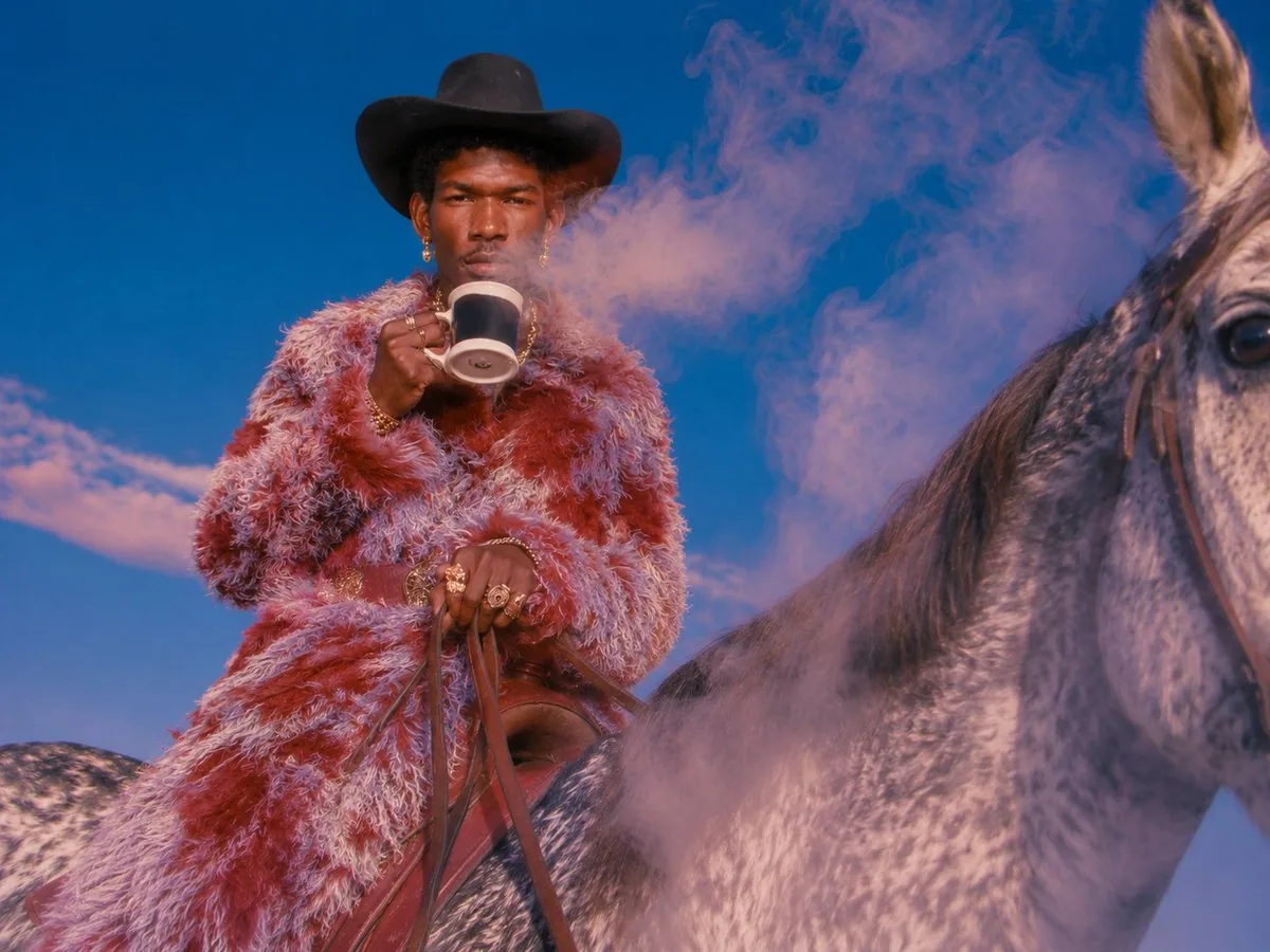 Surreal Cowboy Fashion Editorial reference
