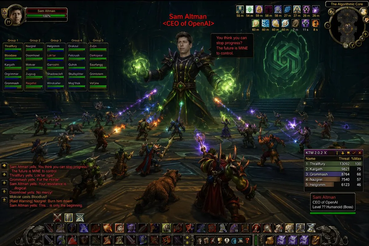 World of Warcraft Style Raid reference
