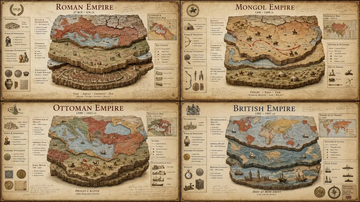 Luxury Empire Stratigraphy Poster reference
