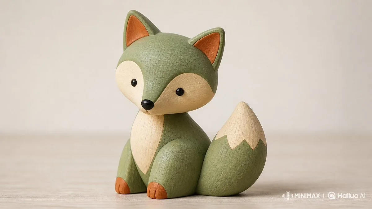 Scandinavian Wooden Toy Figure reference