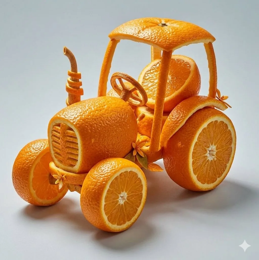 Kawaii Vegetable Food Sculptures reference
