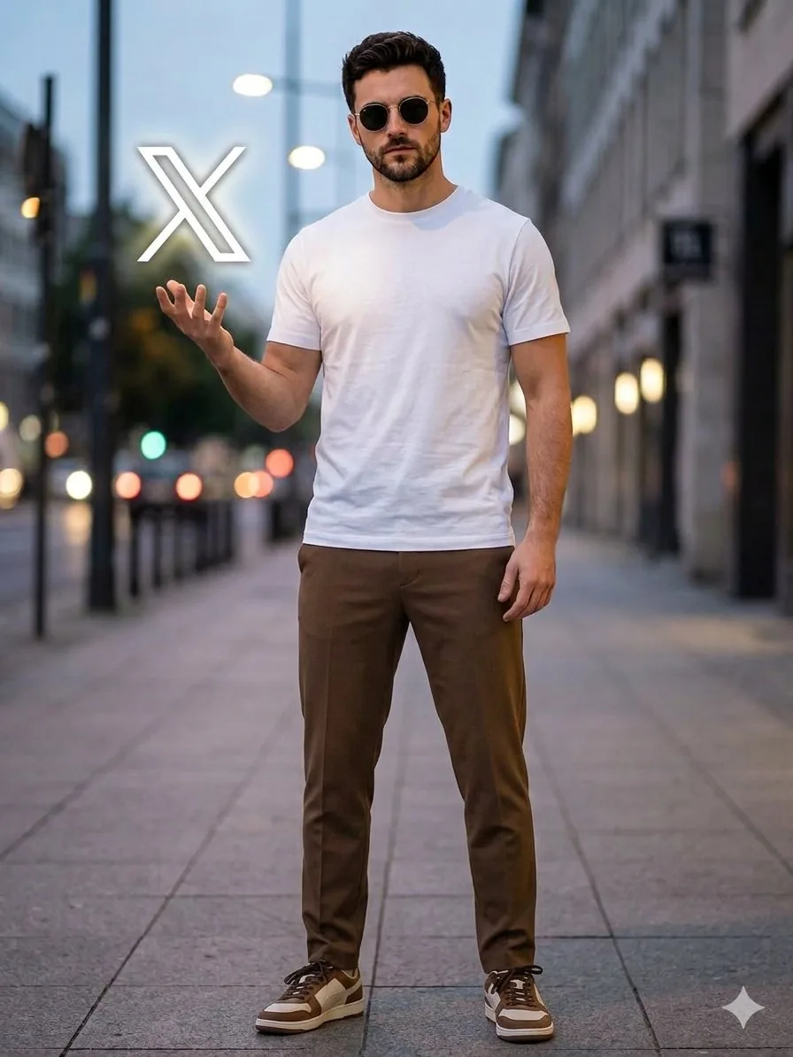 Urban Dusk Floating Logo Portrait reference