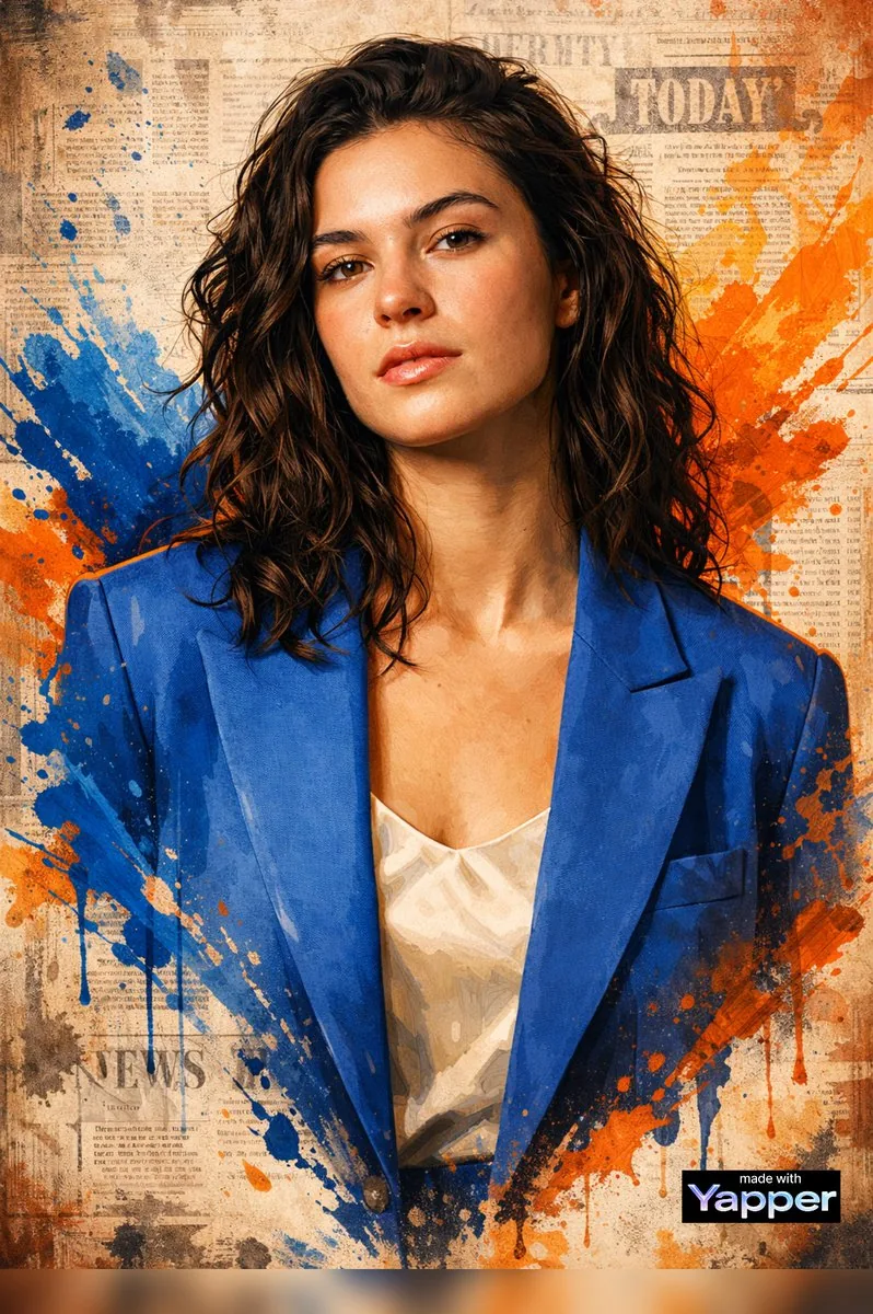 High-End Digital Painting Portrait - Nano Banana Pro AI Prompt for Poster / Flyer reference