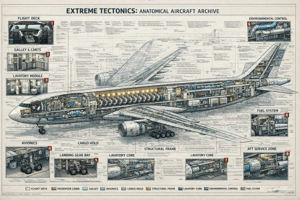 Aircraft Cutaway Archive Poster reference