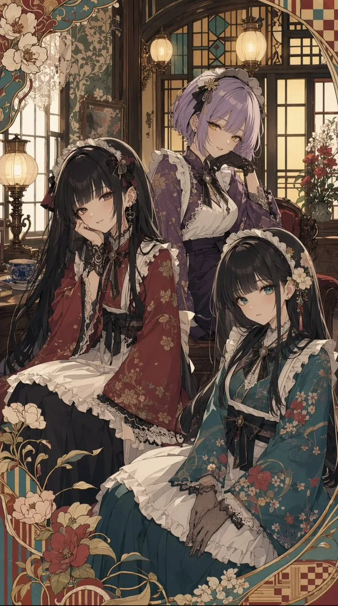 Taisho Romantic Cafe Trio reference