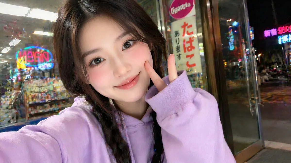 East Asian Girl Influencer Portrait reference