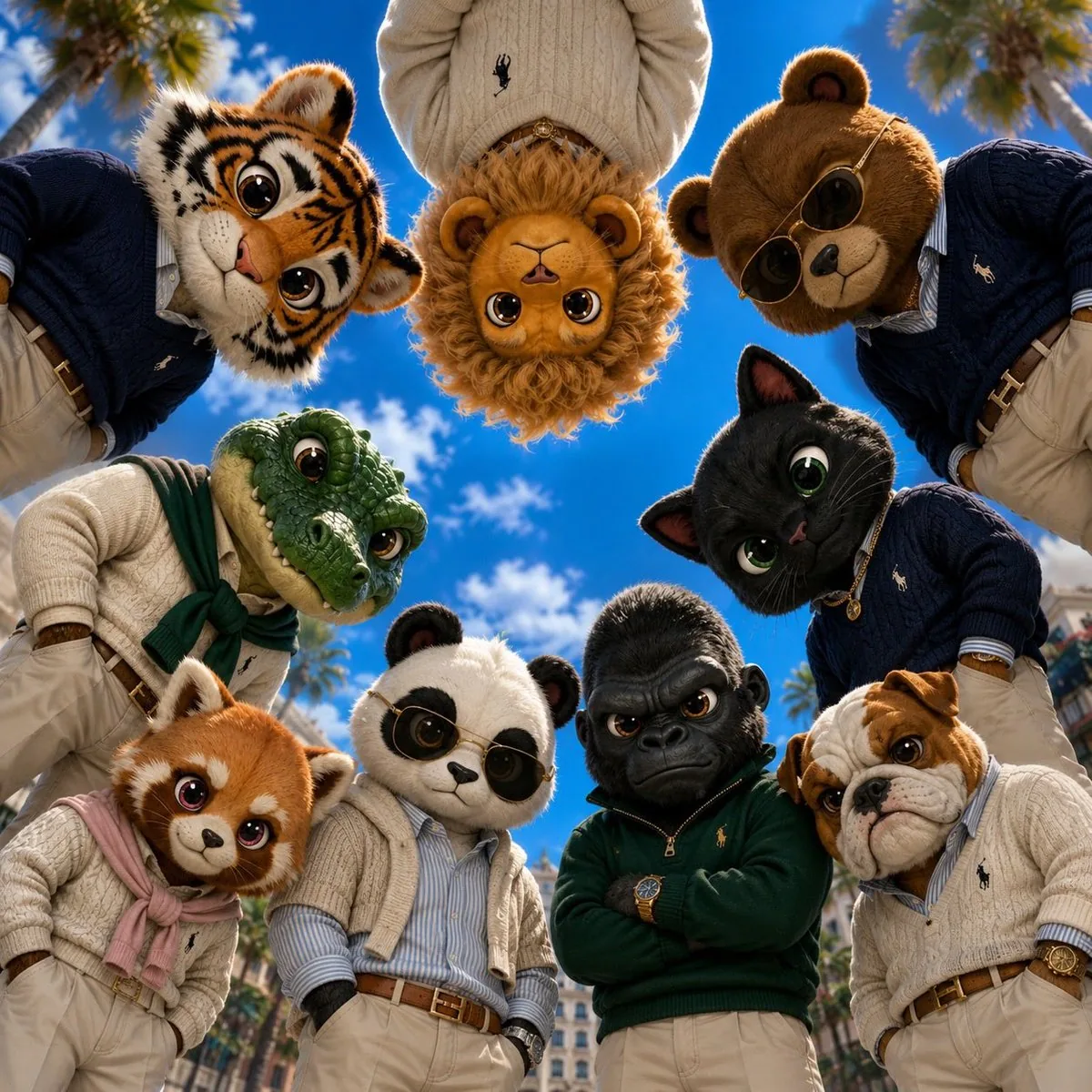 Old Money & Gangster Style Animal Squads reference