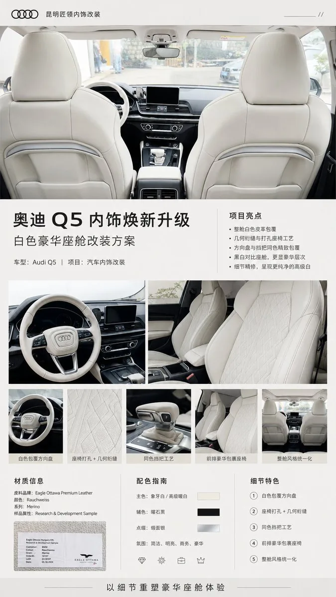 Audi Q5 Interior Upgrade Brochure reference