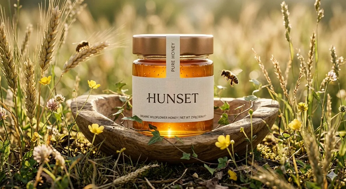 Ultra-Realistic Cinematic Honey Product Shot - Nano Banana Pro AI Prompt for Product Marketing reference