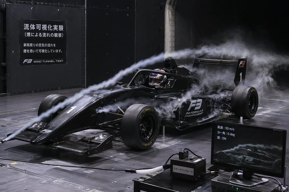 F3 Wind Tunnel Aerodynamic Test reference