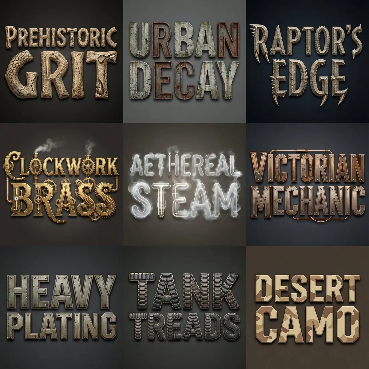 Font Generation Inspired by Uploaded Images reference