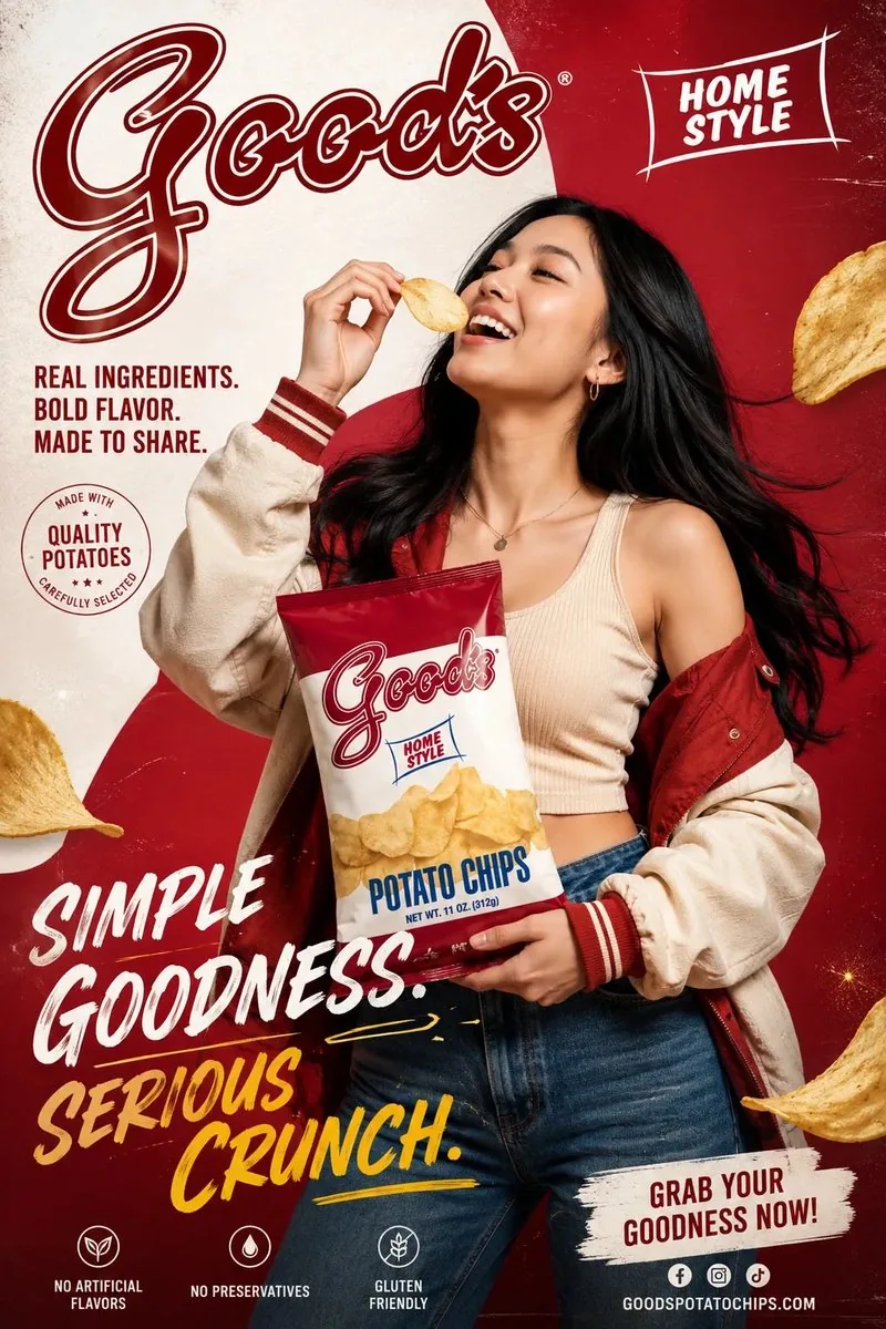 Premium Fashion Advertising Poster reference
