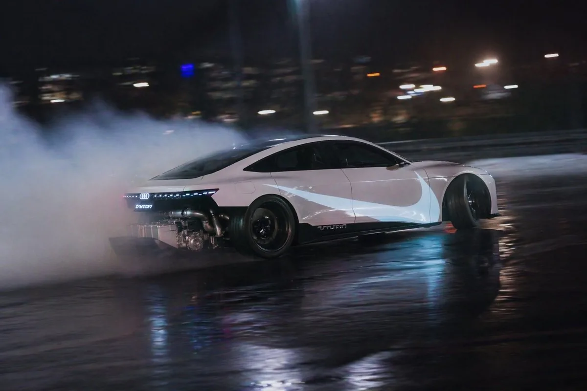 Night Drift Futuristic Sports Sedan reference