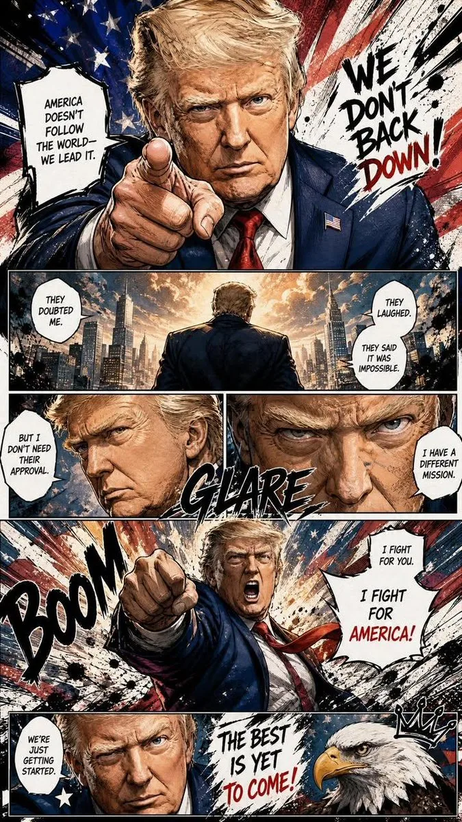 Dynamic Manga Page Illustration reference