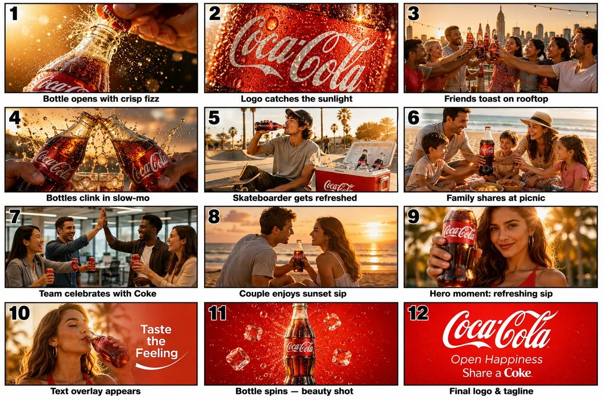 Commercial Storyboard Scene Generation reference