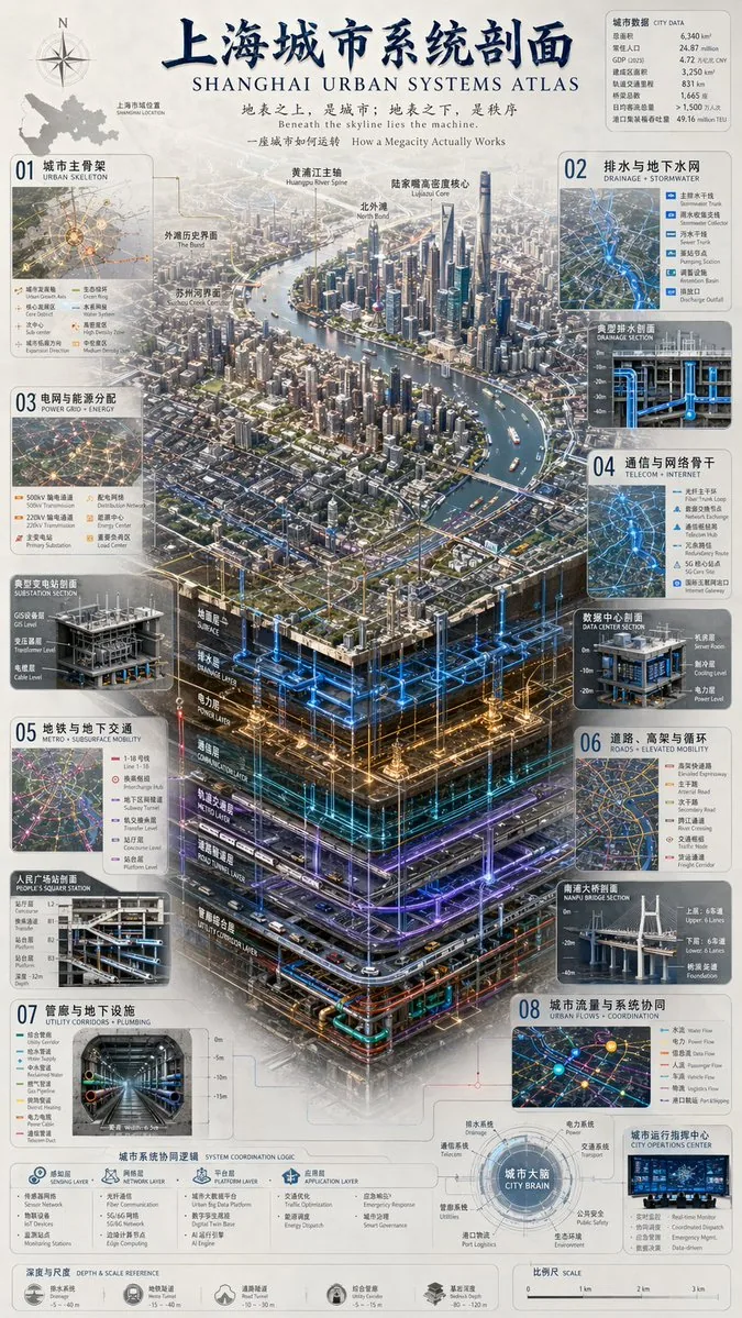 3D Urban Systems Atlas Infographic reference
