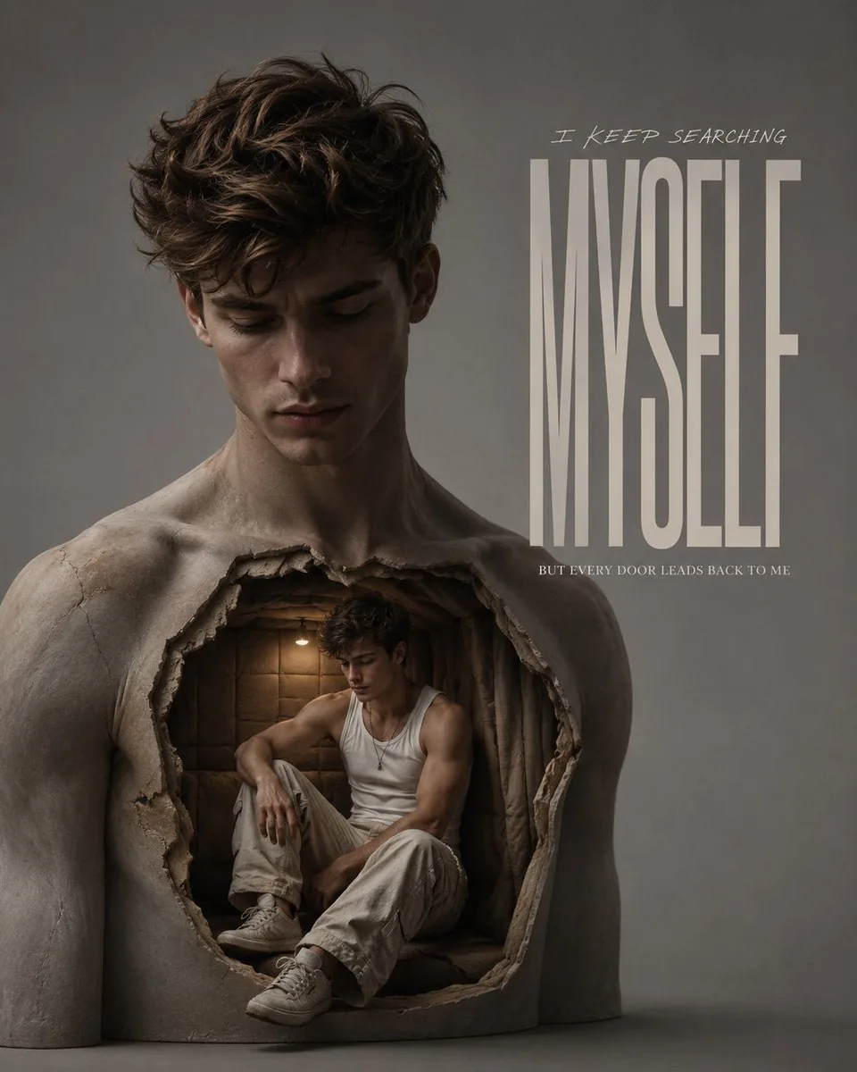 Surreal Chest Sculpture Fashion Campaign reference