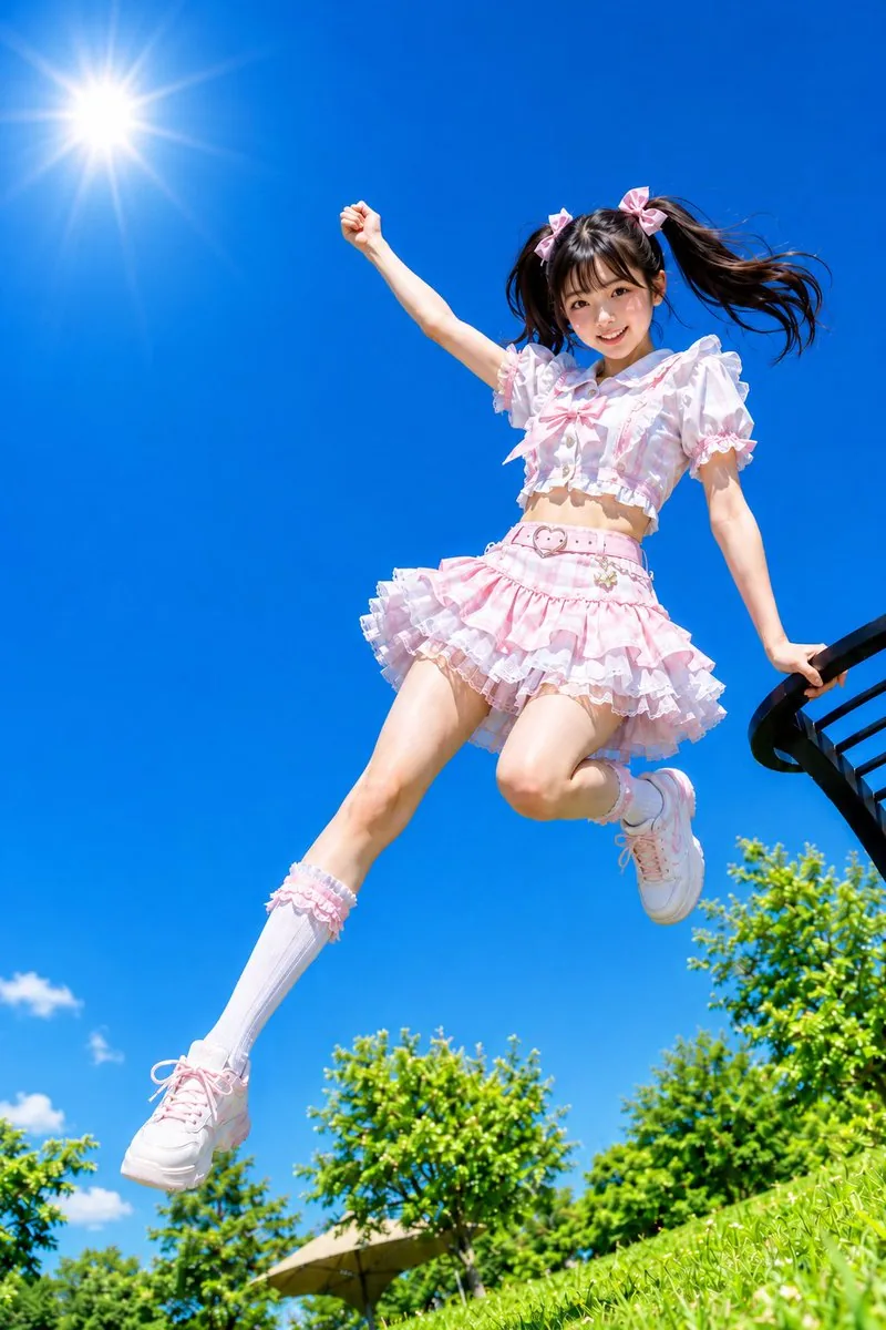 Summer Sky Japanese Idol Portrait reference