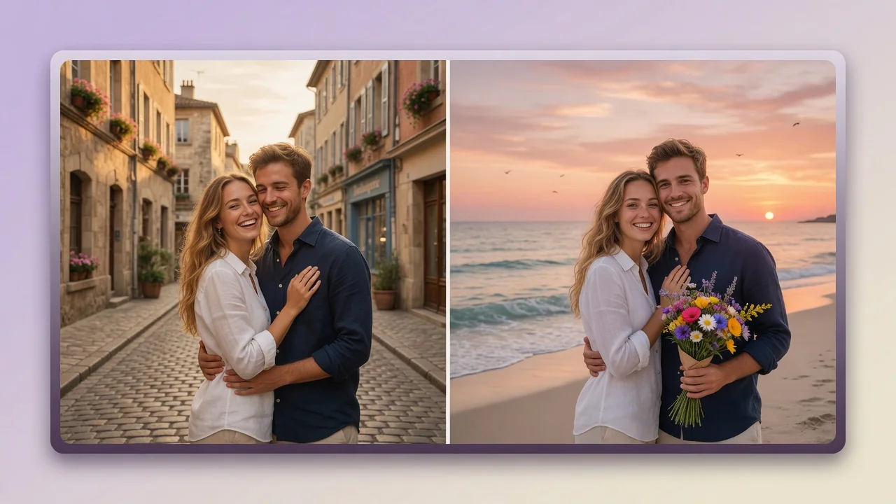 AI ai couple photo maker hero preview