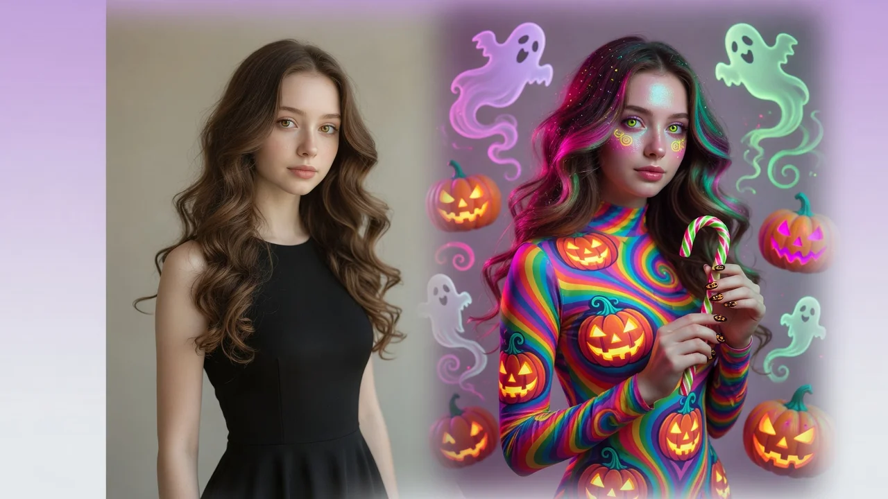 AI ai halloween filter example