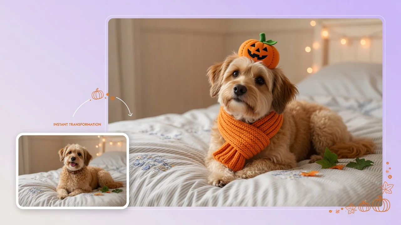 AI ai pet halloween costume generator example
