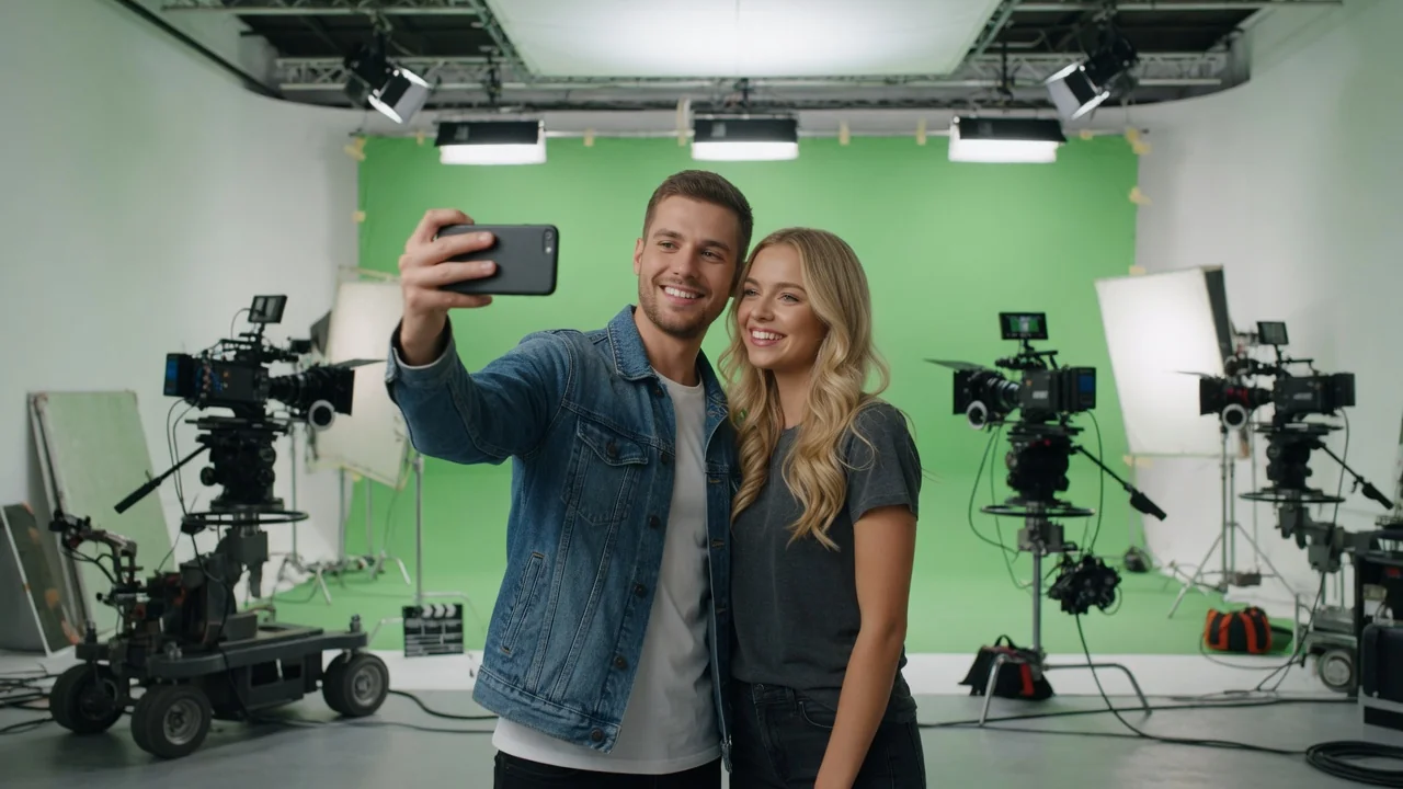 AI ai selfie with celebrities generator example