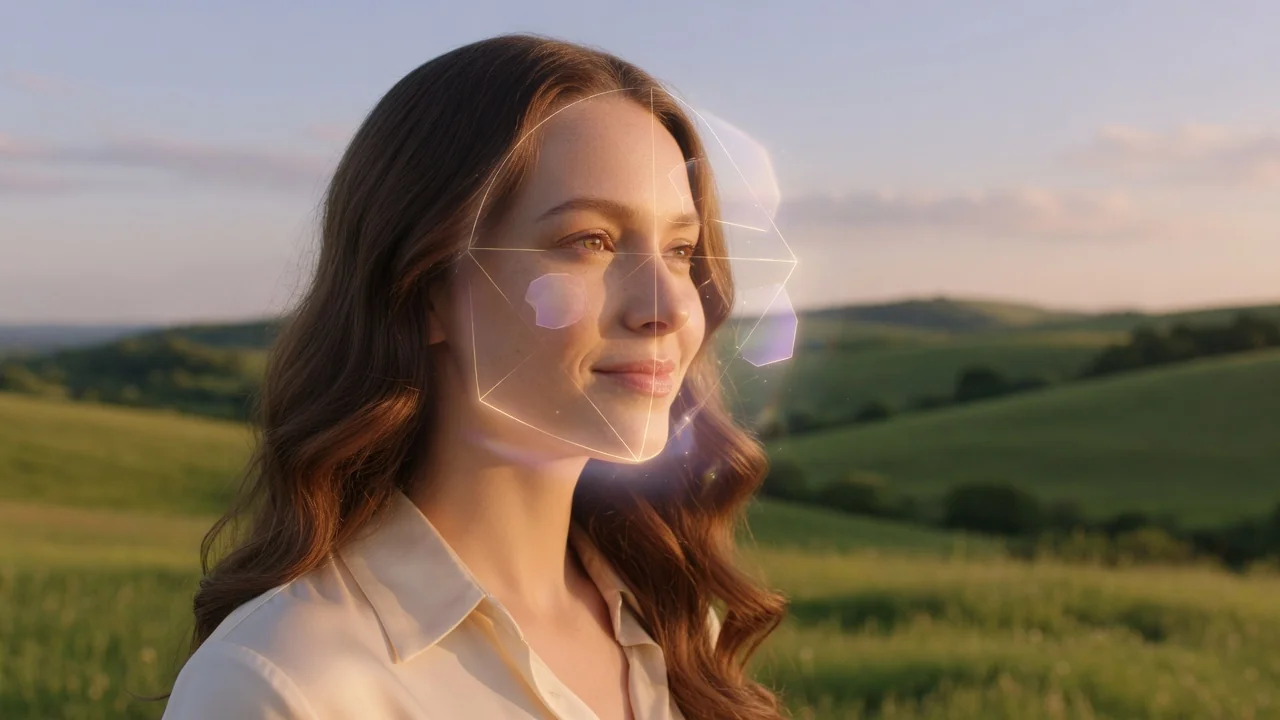 AI face shape detector example preview