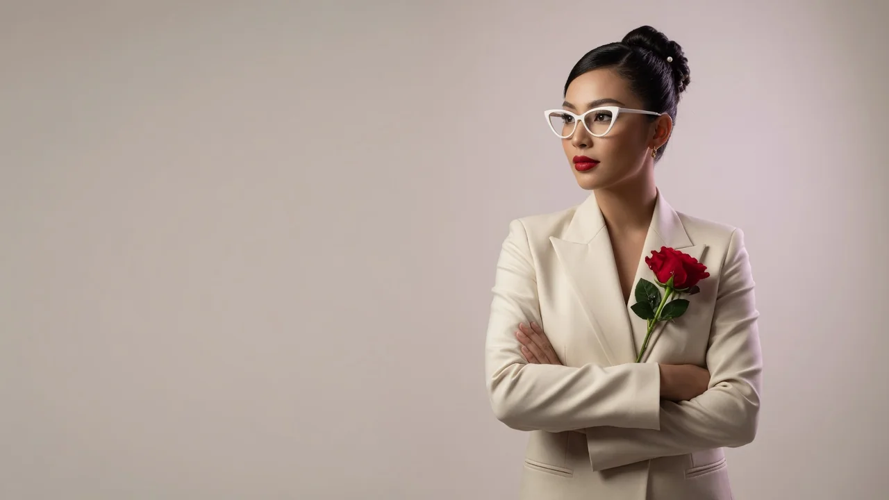 AI virtual try on glasses example
