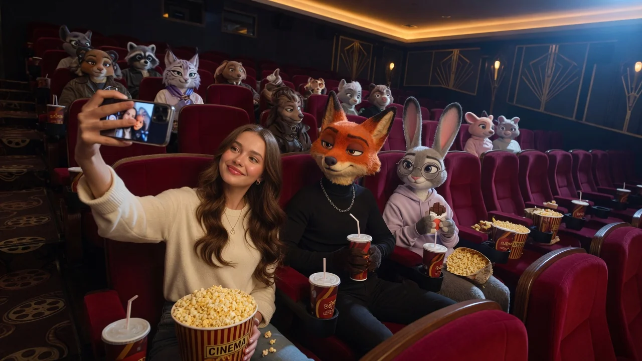 AI zootopia filter example