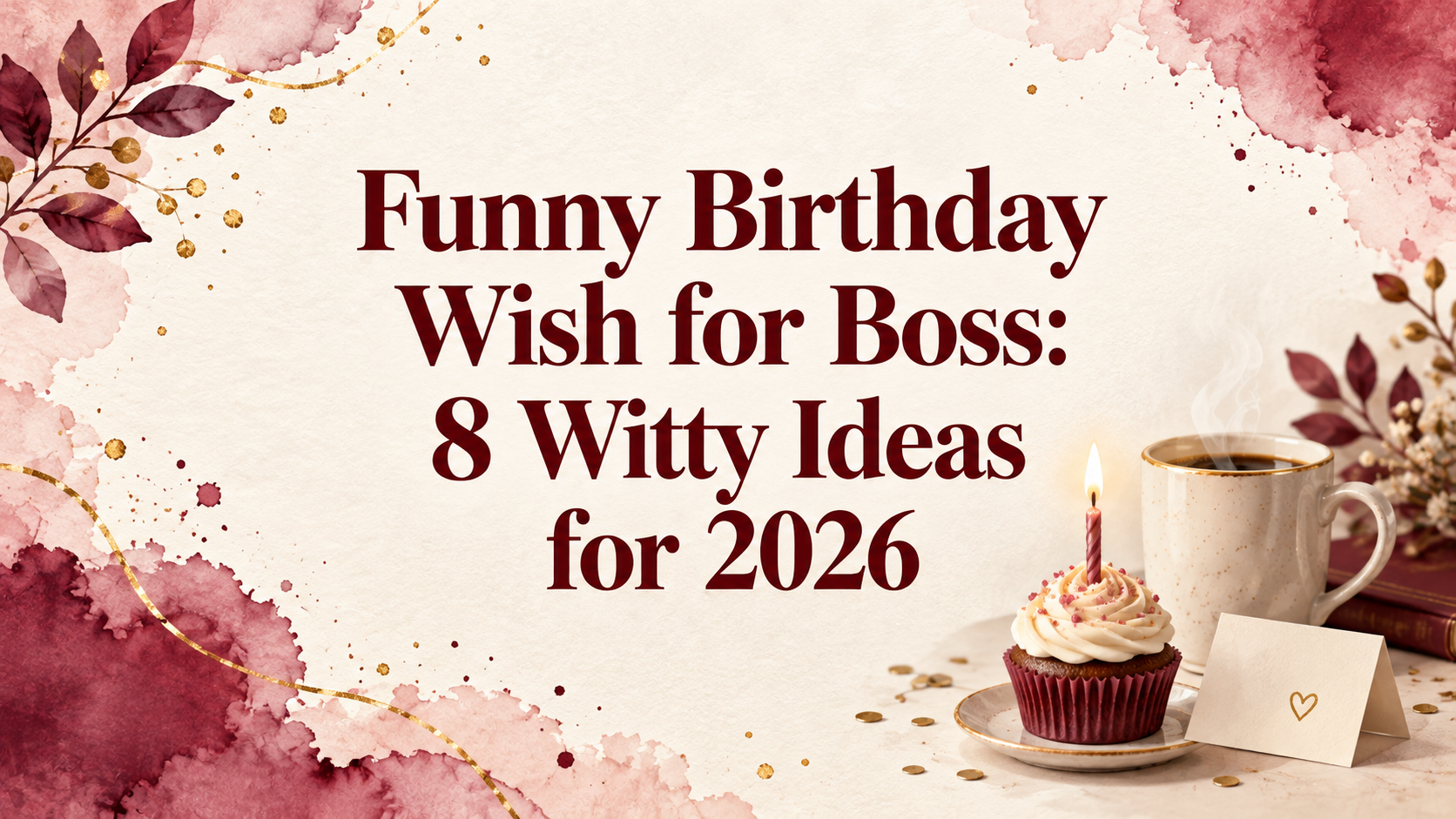 Funny Birthday Wish for Boss: 8 Witty Ideas for 2026